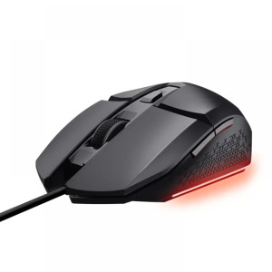 RATON TRUST GAMING GXT 109 FELOX 6400DPI  25036  NEGRO