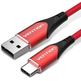 CABLE VENTION USB 2.0 TIPO-C A USB/A MACHO 2M ROJO CODRH