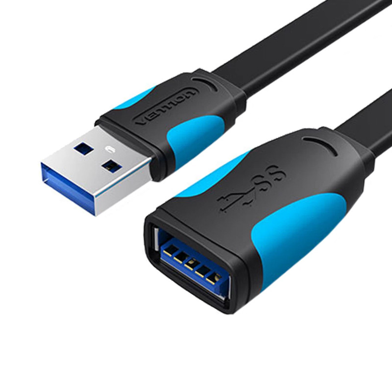 CABLE VENTION ALARGADOR USB 3.0 VAS-A13-B200 2MT NEGRO/AZUL