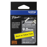 CINTA BROTHER ORIG.HSE621E NEGRO/FONDO AMARILLO 9MM X 1.5M