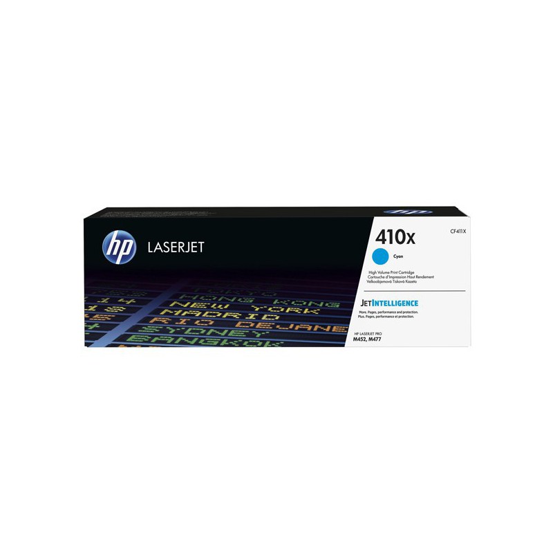 TONER HP ORIG. CF411X Nº410X CYAN 5.000 PAG.