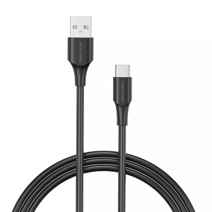 CABLE VENTION USB 2.0 TIPO-C MACHO A USB MACHO 1 M NEG CTHBF