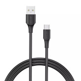 CABLE VENTION USB 2.0 TIPO-C MACHO A USB MACHO 1 M NEG CTHBF