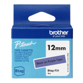 CINTA BROTHER DOMESTICA ORIG. BTAG F31 NEGRO/MORADO 12MM 4M