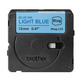 CINTA BROTHER DOMESTICA ORIG. BTAG L33 AZU/AZUL CLAR.12MM 4M