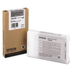 INK JET EPSON ORIG. C13T603900 DOBLE GRIS CLA