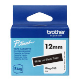 CINTA BROTHER DOMESTICA ORIG. BTAG 335 BLANCO/NEGRO 12MM 4M