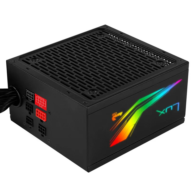 FUENTE ALIMENTACION AEROCOOL LUX RGB 750M 80+ BRONZE 750W