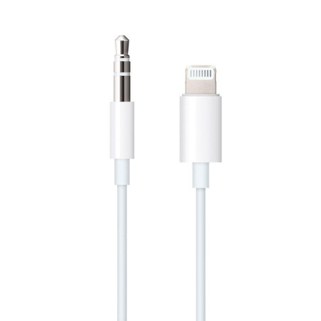 CABLE  APPLE LIGHTNING A AURICULARES 3.5MM 1.2M MXK22ZM/A