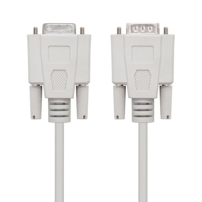CABLE SERIE NANOCABLE NULL MODEM DB9 M/DB9 H 1.8M10.14.0503