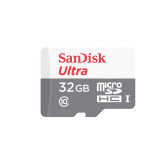 MICROSD HC SANDISK ULTRA 32GB CON ADAP CL10 100MBS
