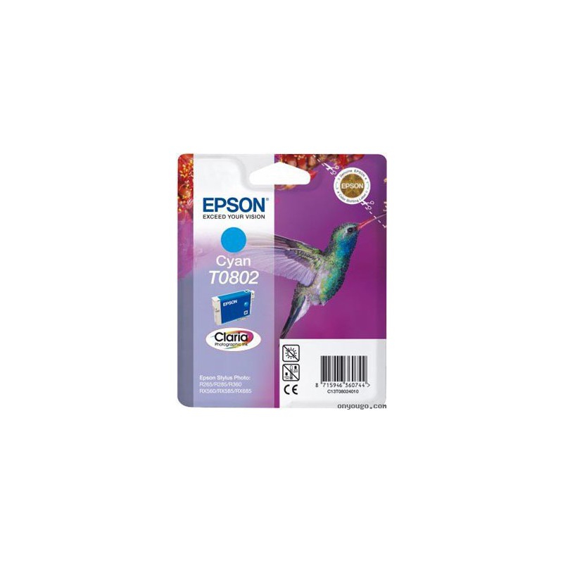 INK JET EPSON ORIGINAL C13T080240 CYAN