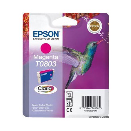 INK JET EPSON ORIGINAL C13T080340 MAGENTA