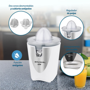 EXPRIMIDOR DE CITRICOS GRUNKEL XP-VC60B