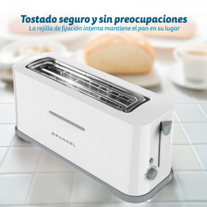 TOSTADOR DE RANURA EXTRA ANCHA GRUNKEL TS-40EASYTOAST