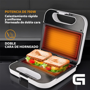 SANDWICHERA GRILL GRUNKEL SAN-GRILLBL