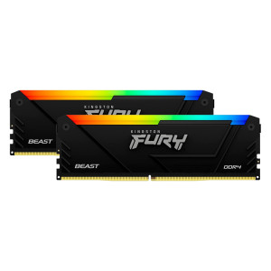 DIMM KINGSTON FURY BEAST RGB DDR4 2*8GB 3200MHZ CL16 