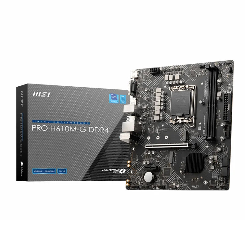 PLACA BASE MSI PRO H610M-G DDR4 MATX 1700