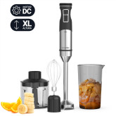 BATIDORA DE MANO TWISTY 7230XLTOTAL 2300W PICADOR NEGRO+INOX