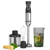 BATIDORA DE MANO TWISTY 7150XLTOTAL 1200W PICADOR NEGRO+INOX