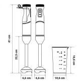 BATIDORA DE MANO TWISTY 7150XL 1200W NEGRO+ INOX