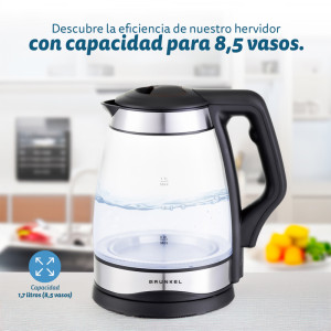 HERVIDOR DE AGUA DEPOSITO CRISTAL GRUNKEL HV-16CRISTAL