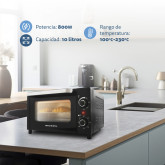 MINI HORNO ELECTRICO DE 10L DE CAPACIDAD GRUNKEL HR-10MINI