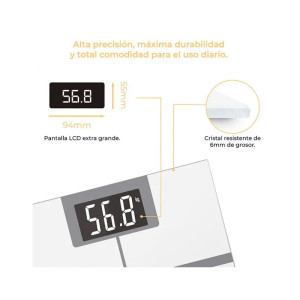 BASCULA FITNESS GRUNKEL FITBLUE300WHITE