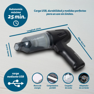 ASPIRADOR PORTATIL GRUNKEL CARFORCE2