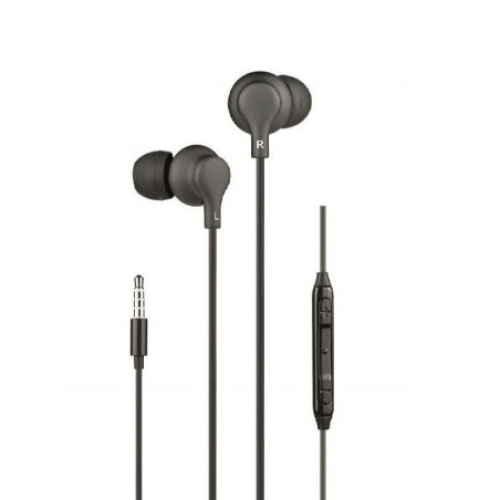 AURICULARES DAEWOO INTRAUDITIVOS  MICRÓFONO DW2014 NEGRO