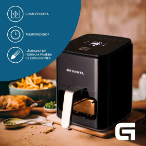 FREIDORA DE AIRE DE 4 LITROS GRUNKEL BLACKEASYFRYER