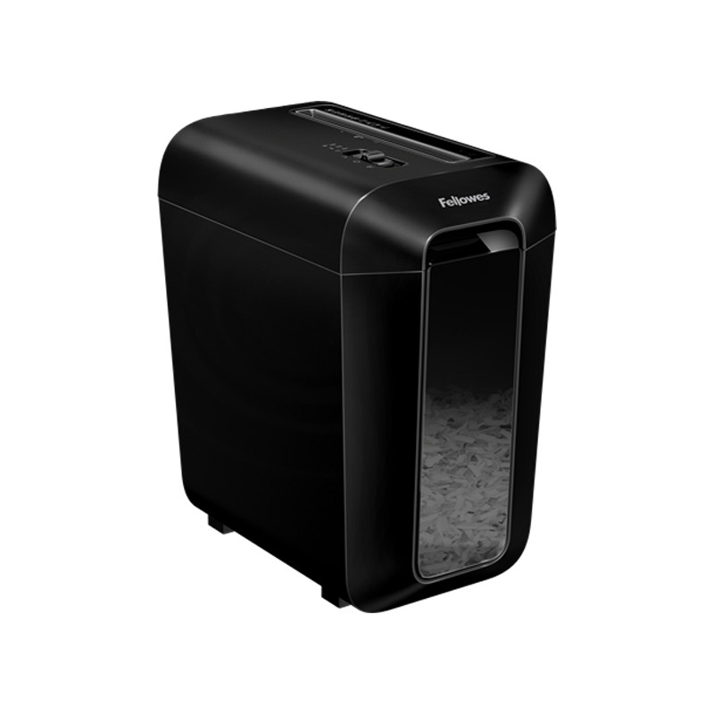 DESTRUCTORA FELLOWES LX65 CORTE PARTÍCULAS 4 X 40MM NEGRA