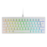 TECLADO MARS GAMING MECANICO MKMINIPRO SWITCH BLANCO