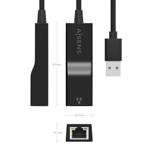 ADAPT.AISENS USB 3.0/ RJ45 GIGABIT A106-0766