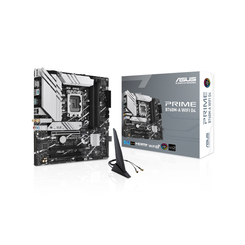 PLACA BASE ASUS PRIME B760M-A WIFI 1700 DDR4 M-ATX