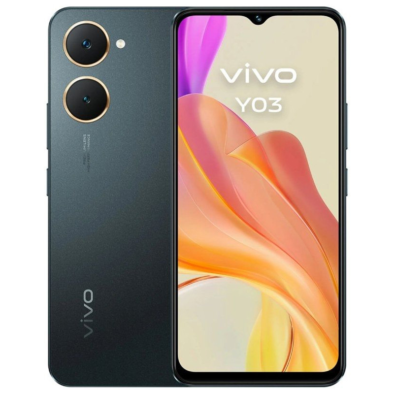 SMARTPHONE VIVO Y03 6.56" 4GB 128GB NEGRO 