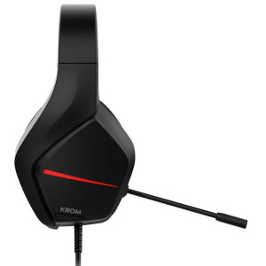AURICULAR KROM GAMING KOPA MOVE  MICRÓFONO NEGRO