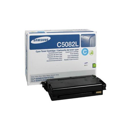 TONER SAMSUNG CLT-C5082L CLP620 CYAN 4000PAG