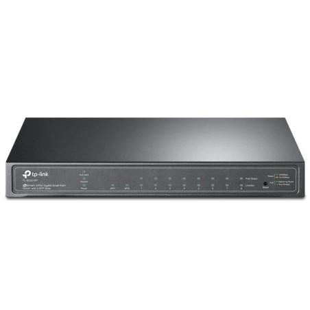 SWITCH TP-LINK SMART 10 PUERTOS 10/100/1000 POE SG2210P