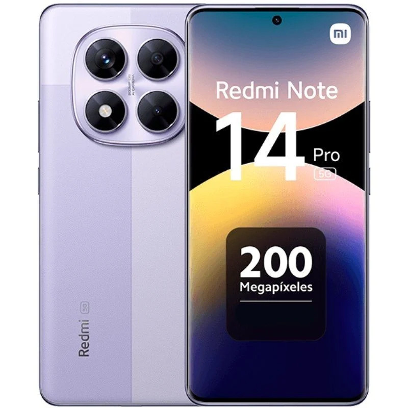 SMARTPHONE XIAOMI REDMI NOTE 14 PRO 12GB 512GB 6.67" 5G  PÚR