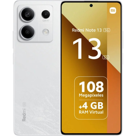 SMARTPHONE XIAOMI REDMI NOTE 13 8GB 256GB 6.67" 5G BLANCO