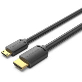 CABLE VENTION HDMI 4K MACHO  MINI HDMI MACHO 1.5M NEGRO