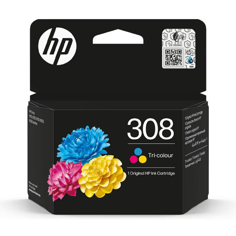 INK JET HP ORIG. 7FP20UE  Nº308 COLOR 
