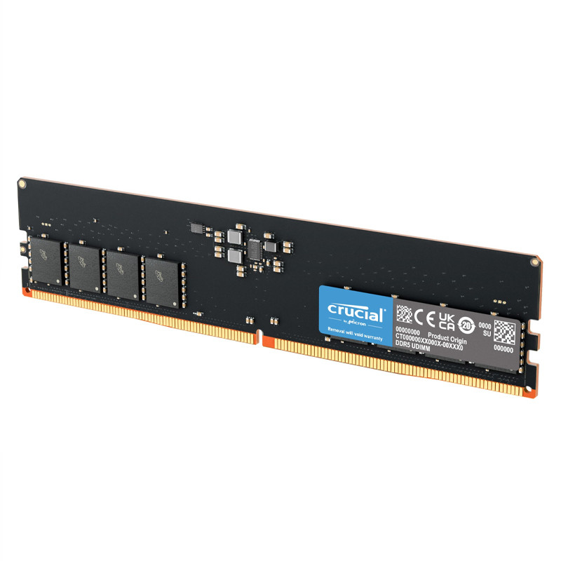 DIMM CRUCIAL DDR5 8 GB 4800 MHZ   CT8G48C40U5