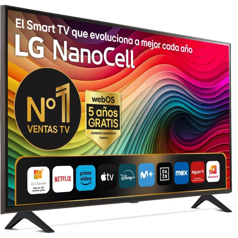 TV LG 43" 43NANO82T6B ULTRA HD 4K SMART TV WIFI