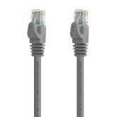 LATIGUILLO UTP/RJ45 AISESNS 0.50 MTR FLEXIBLE CAT6A GRIS