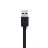 HUB USB AISENS 4XUSB 3.0 TIPO A MACHO  A106-0399  NEGRO 