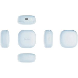 AURICULAR XIAOMI REDMI BUDS 6 LITE AZULES +ESTUCHE DE CARGA