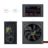 FUENTE ALIMENTACION TOOQ TQAPOLO-600SP 600W