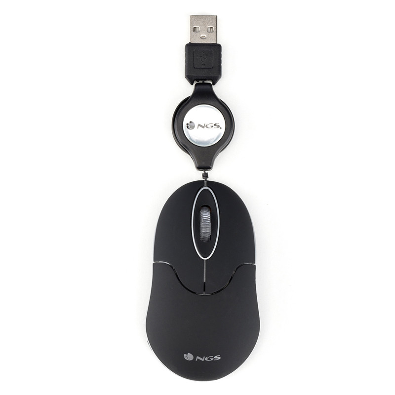 RATON NGS SIN BLACK (MINI/CABLE RETRACTIL)